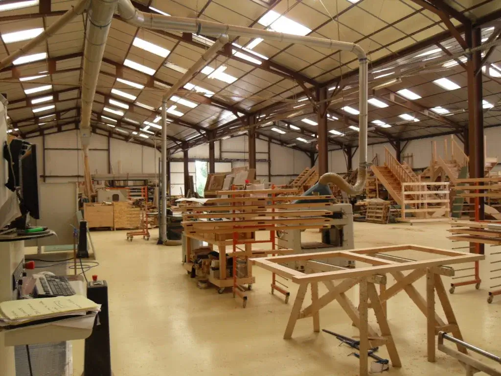 Image pour la gestion de la fiche google my business d'un atelier de menuiserie artisanale dans les Vosges