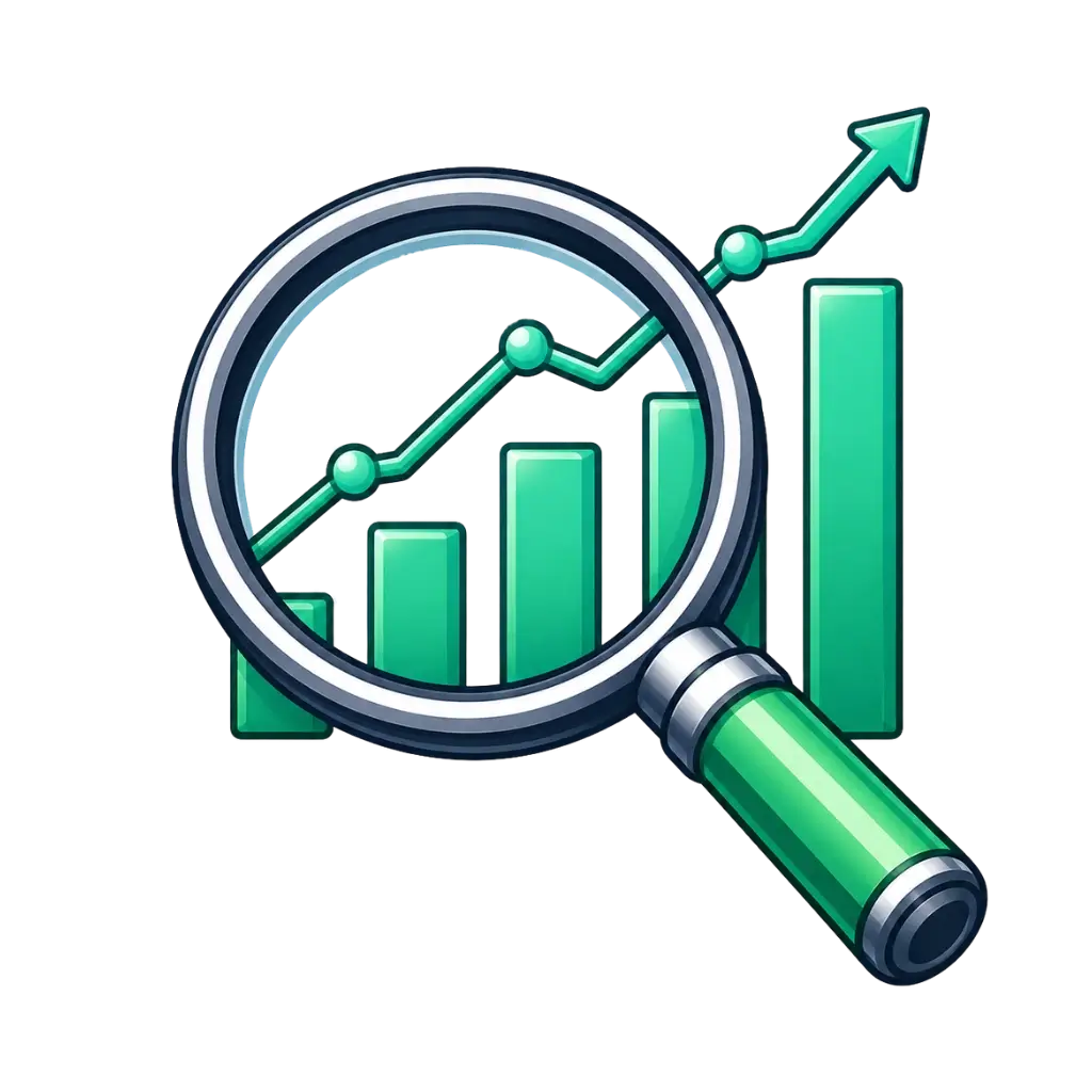 Icône audit marketing