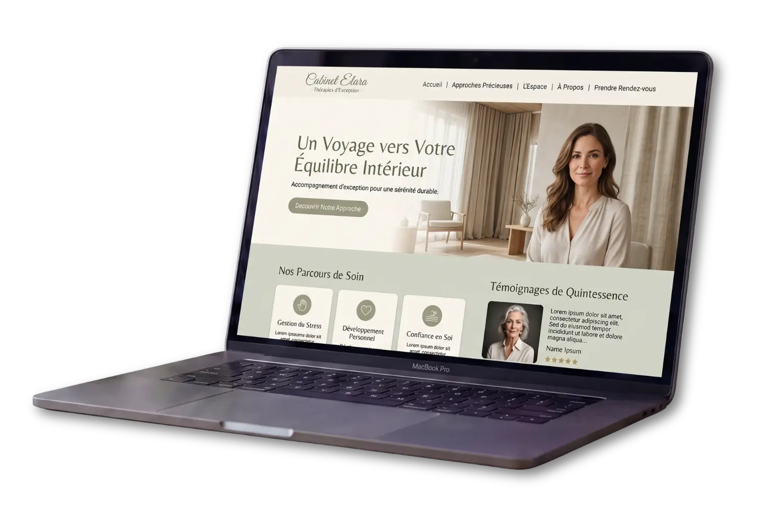Création de landing page haute conversion par Clic Digital